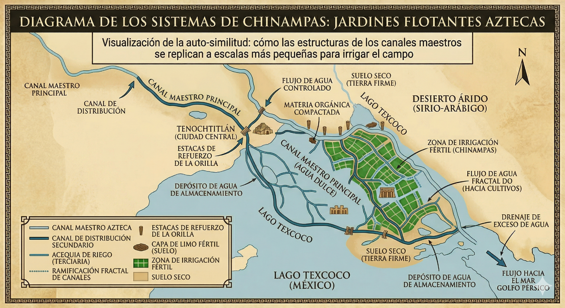 México: chinampas